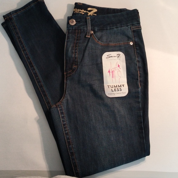 Seven7 Women's Skinny Jeans / Size 12 - Picture 9 of 10